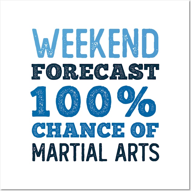 Chance of Martial Arts 100 Percent Wall Art by neodhlamini